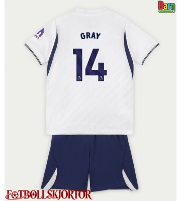Tottenham Hotspur Archie Gray #14 Hemmakläder Barn 2026-27 Kortärmad (+ Korta byxor)